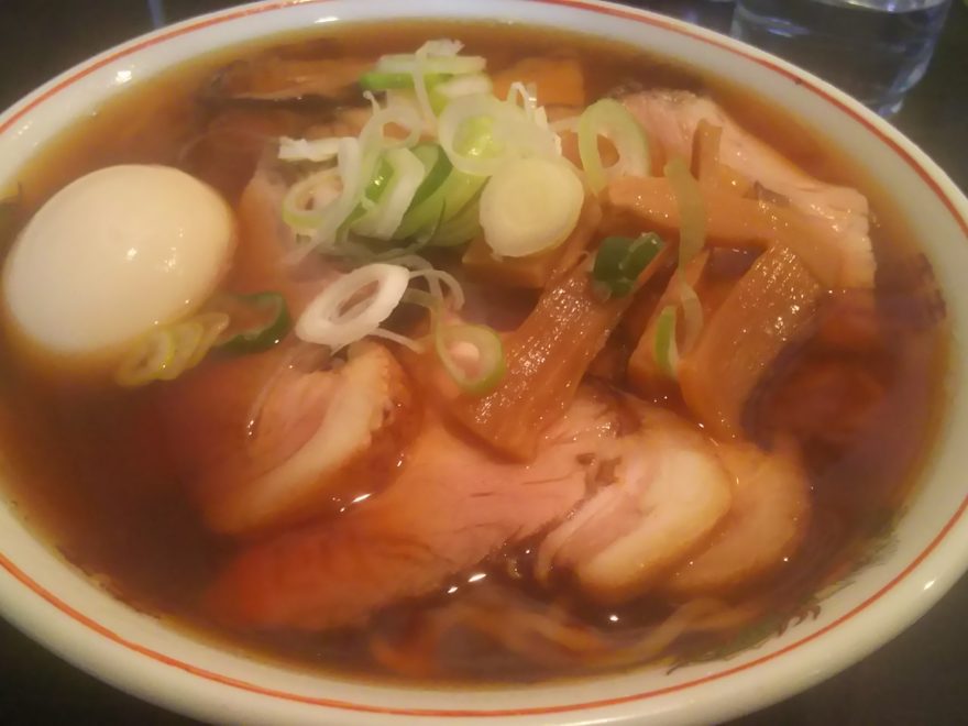 チャーシュー麺大盛り＋煮卵